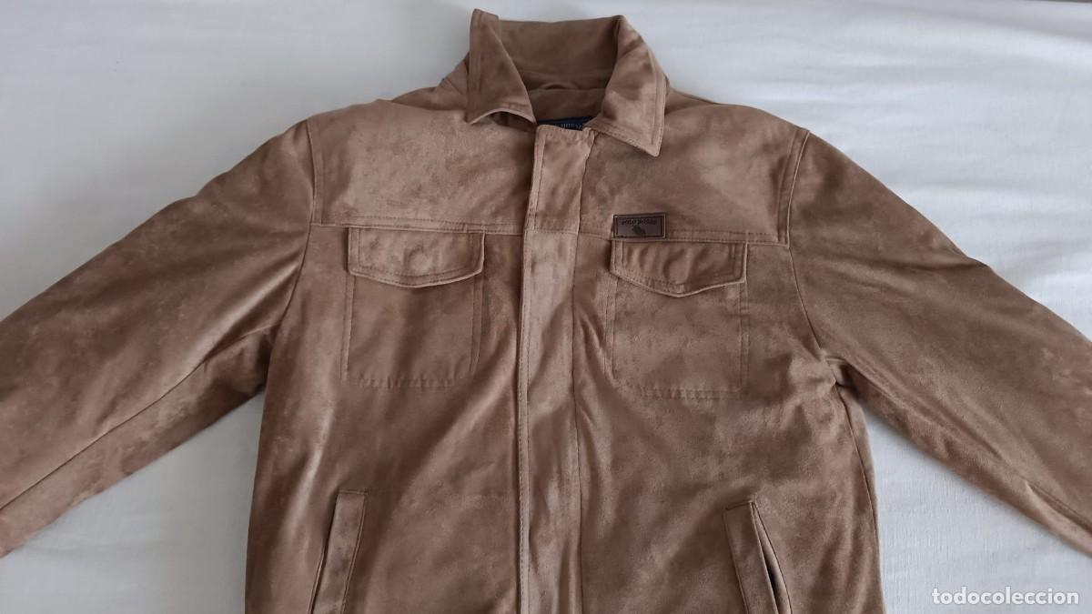 Nuevo: CAZADORA NI&Ntilde;O CAMEL POLO HORSE TALLA 14 A&Ntilde;OS.