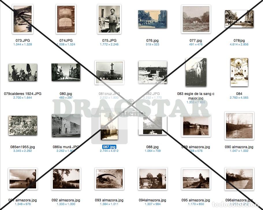 Nuevo: 24 FOTOS ANTIGUAS DE ALMAZORA CASTELL&Oacute;N, COLECCIONE LAS FOTOS DE SU PUEBLO C84