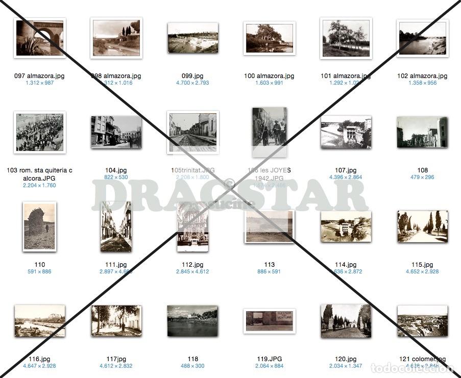 Nuevo: 24 FOTOS ANTIGUAS DE ALMAZORA CASTELL&Oacute;N, COLECCIONE LAS FOTOS DE SU PUEBLO C84
