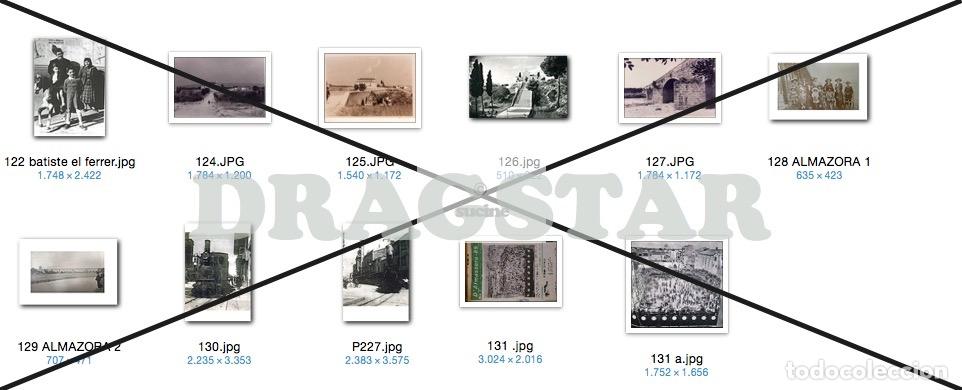 Nuevo: 11 FOTOS ANTIGUAS DE ALMAZORA CASTELL&Oacute;N, COLECCIONE LAS FOTOS DE SU PUEBLO C84