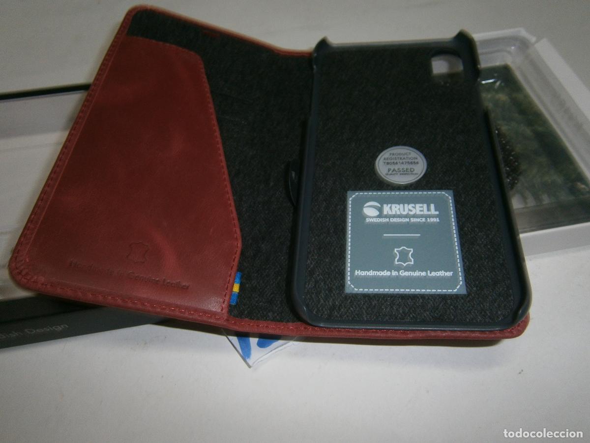 Nuevo: FUNDA PARA TELEFONO MOVIL VINTAGE KRUSELL PARA IPHONE XS NUEVA EN SU CAJA SIN USAR