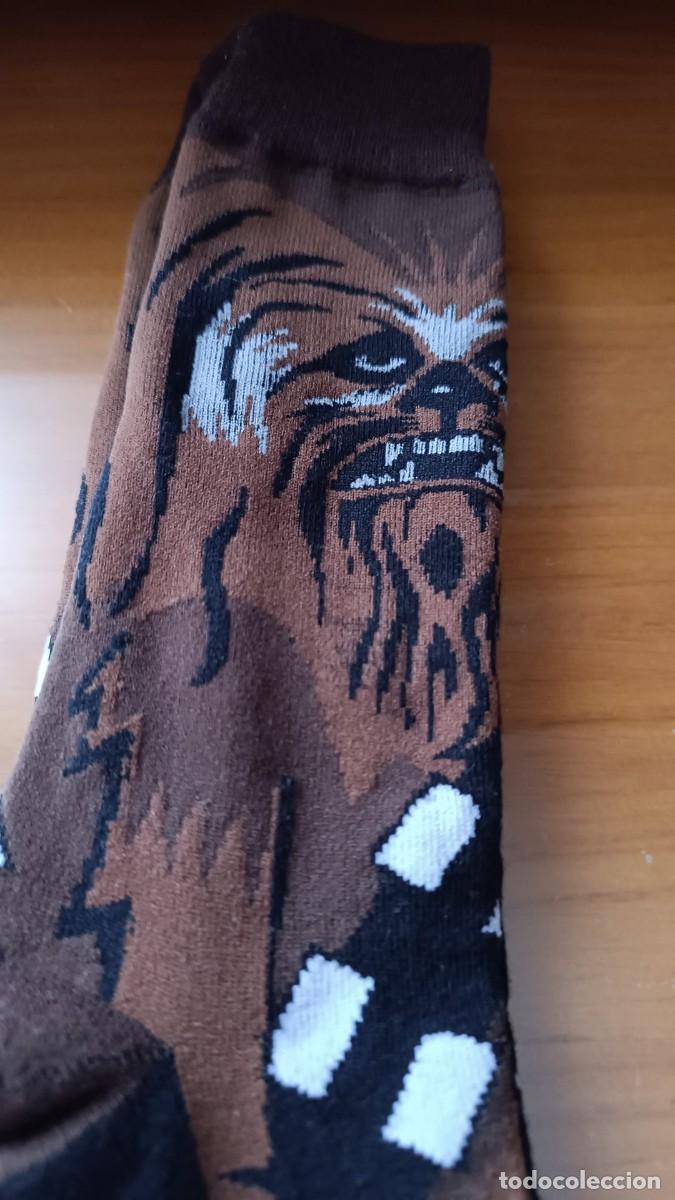 Nuevo: CALCETINES CHEWBACCA - STAR WARS - LA GUERRA DE LAS GALAXIAS - TALLA &Uacute;NICA.