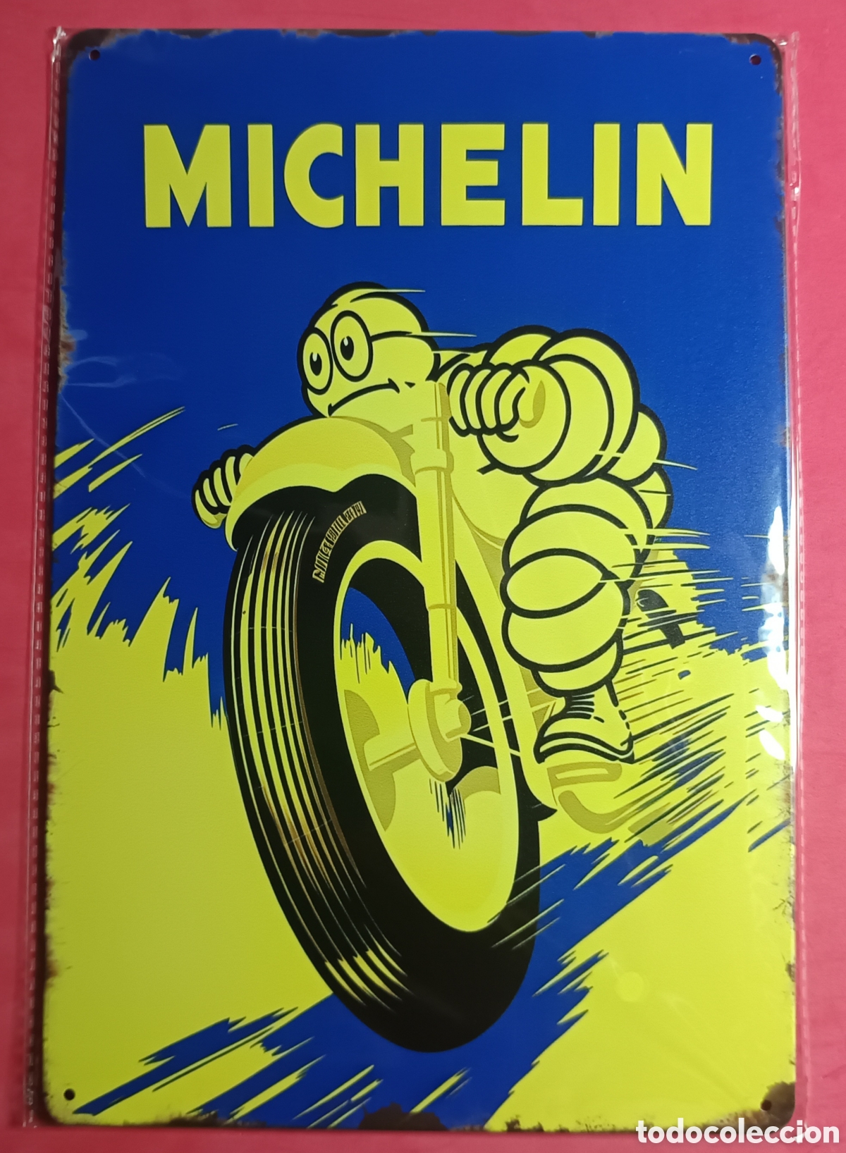 Nuevo: Cartel decorativo met&aacute;lico