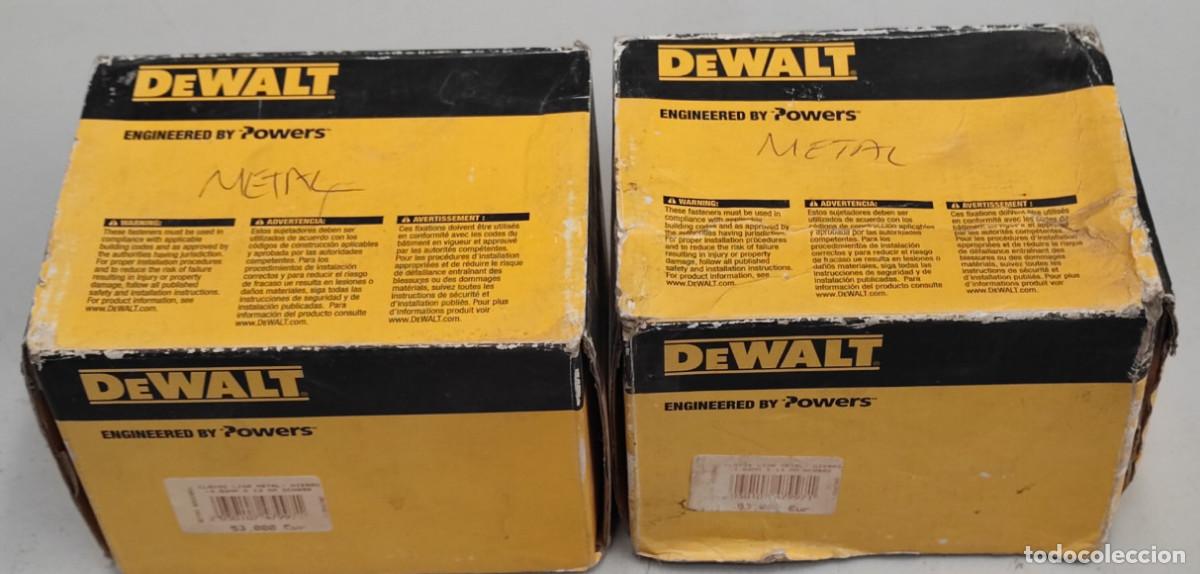 Nuevo: 2 CAJAS DE CLAVOS DE ACERO DEWALT DCN890 XH PINS 13 X 3 MM, PARA PISTOLA