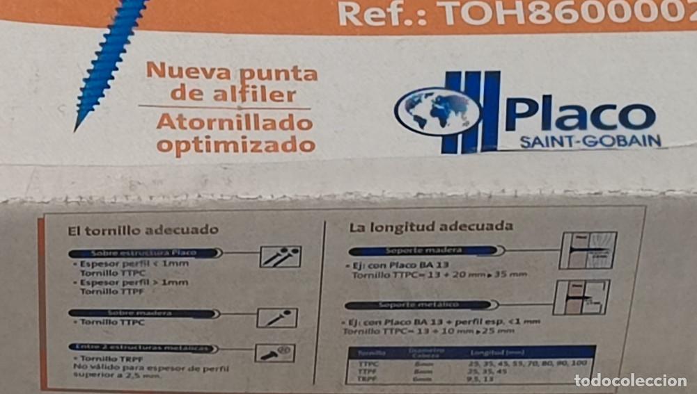 Nuevo: 3 CAJAS CON TORNILLOS TTPC 25 PLACO, NEGROS - Foto 2