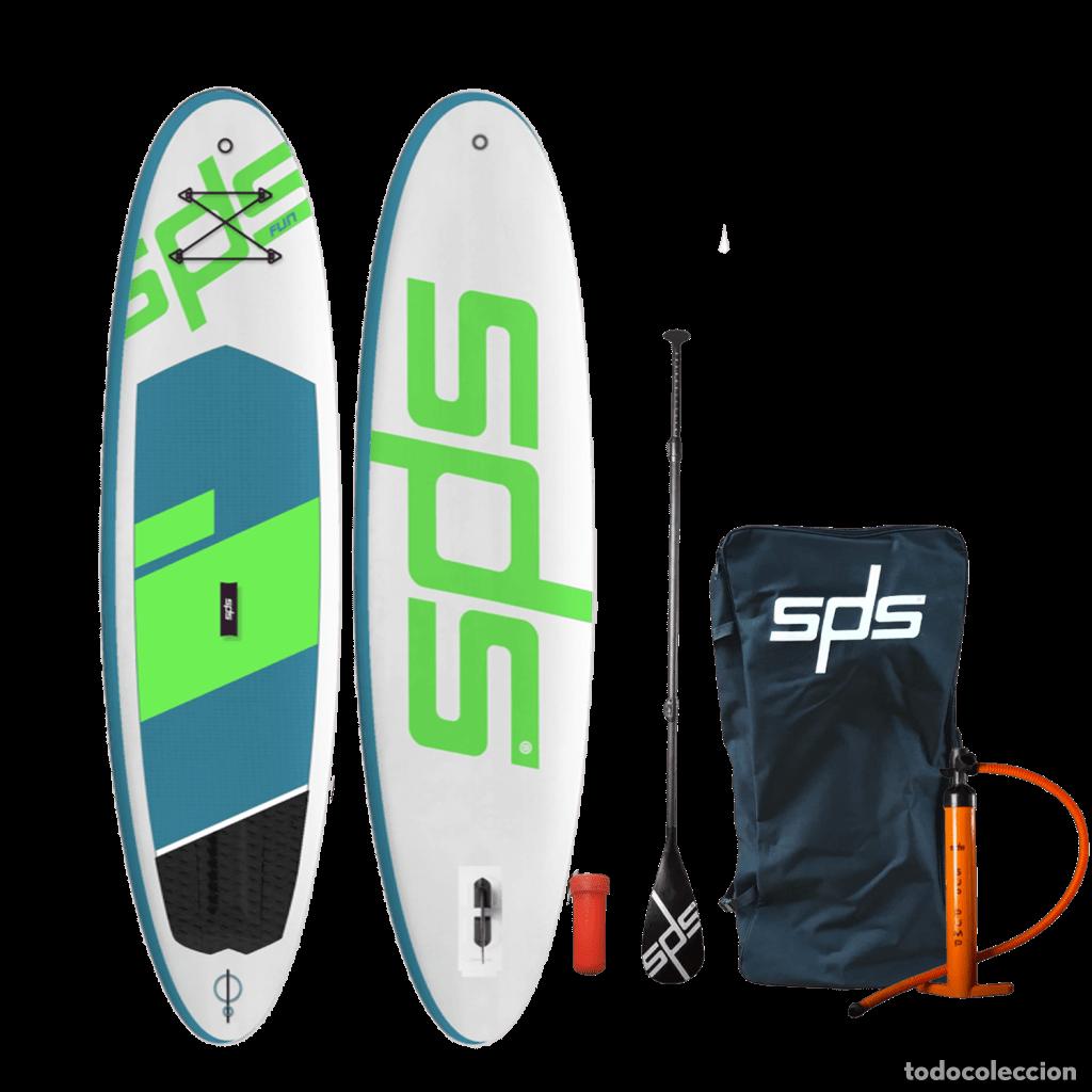Nuevo: Tabla Paddle Surf FUN SPS 10&rsquo;5&times;32&rdquo;x6&rdquo; Blue/Green. Nueva, sin abrir siquiera.