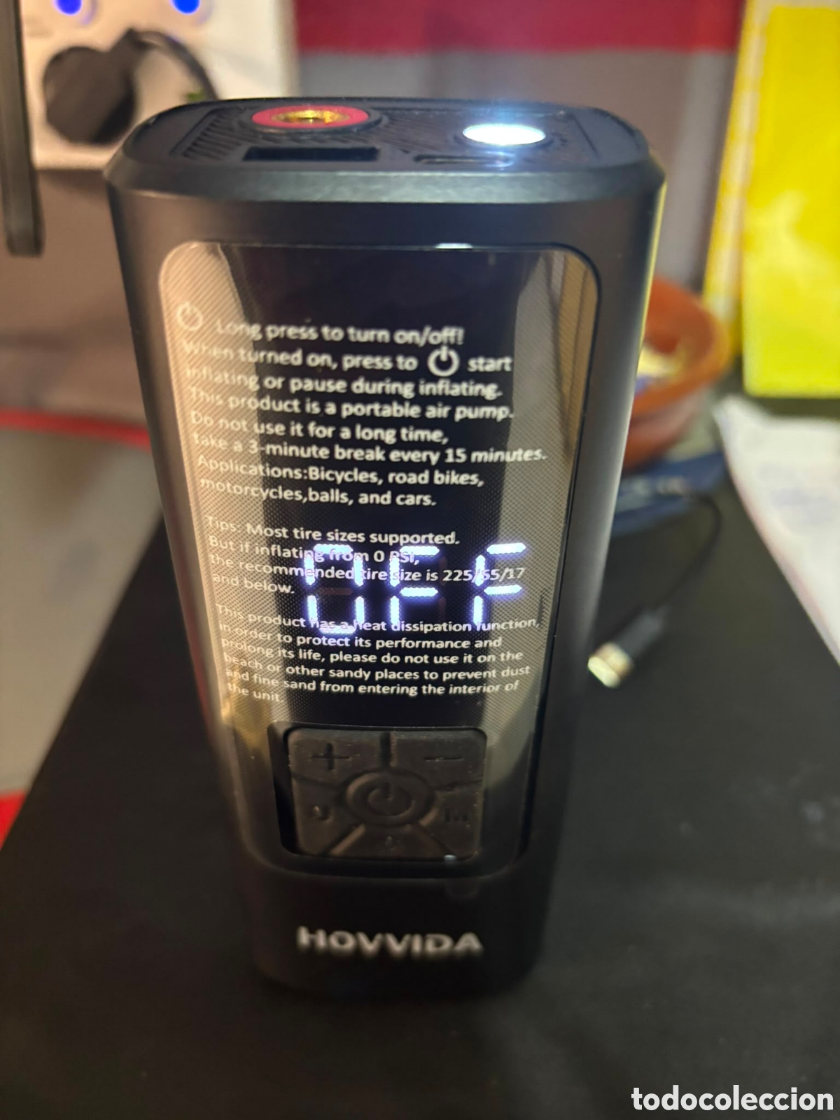 Nuevo: Compresor Aire Port&aacute;til Recargable HOVVIDA - Foto 4