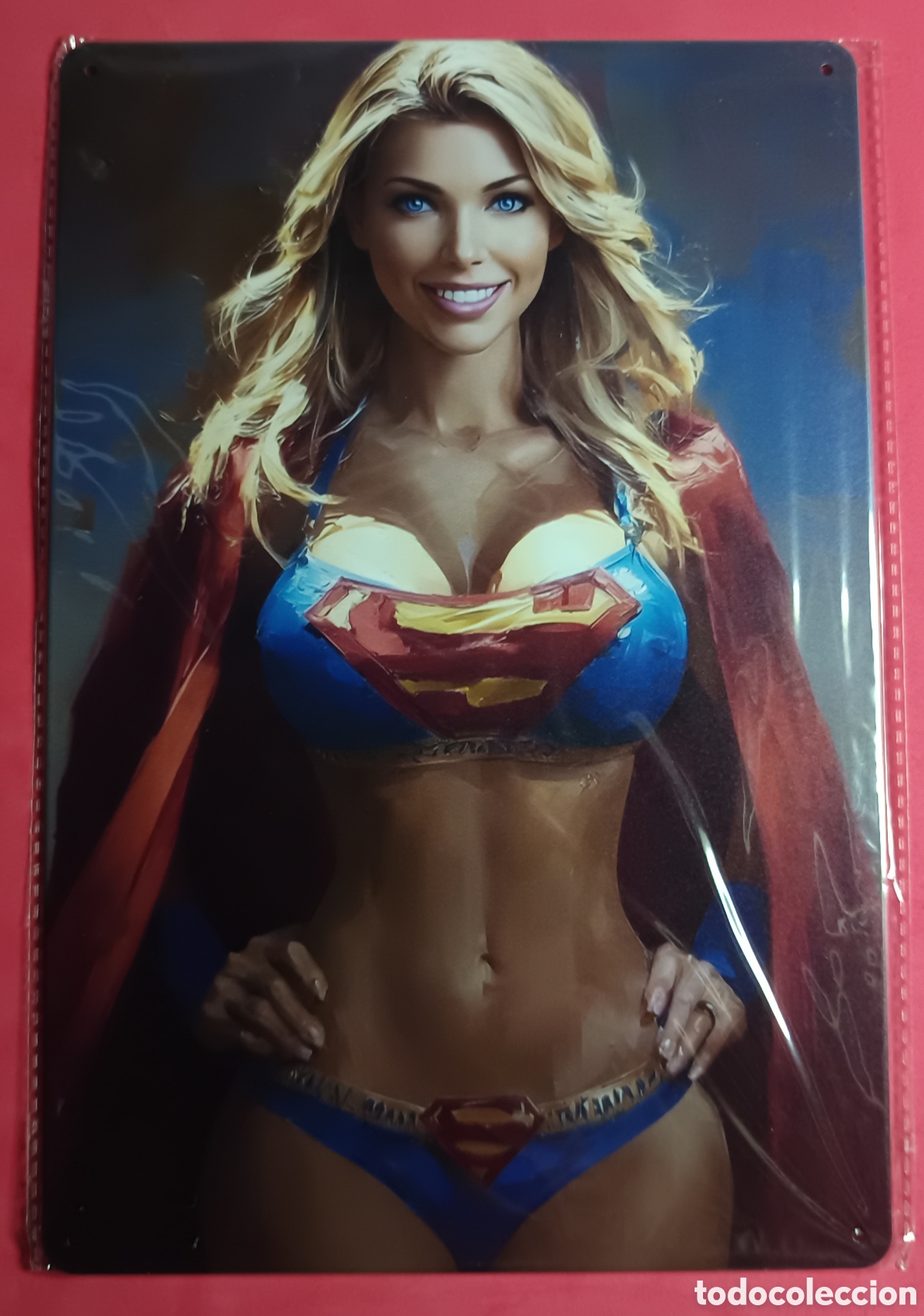 Nuevo: Cartel Met&aacute;lico Supergirl