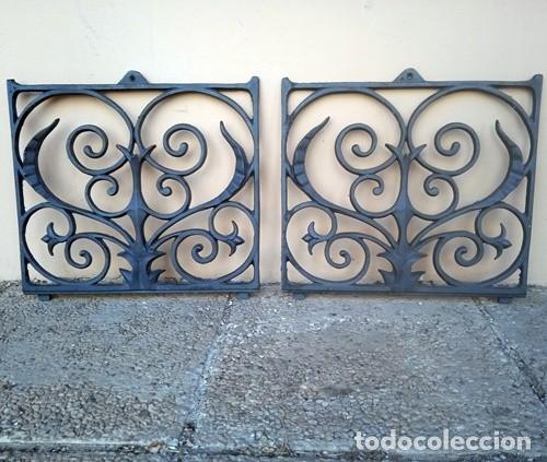 Nuevo: Rejas cuadradas de hierro forjado