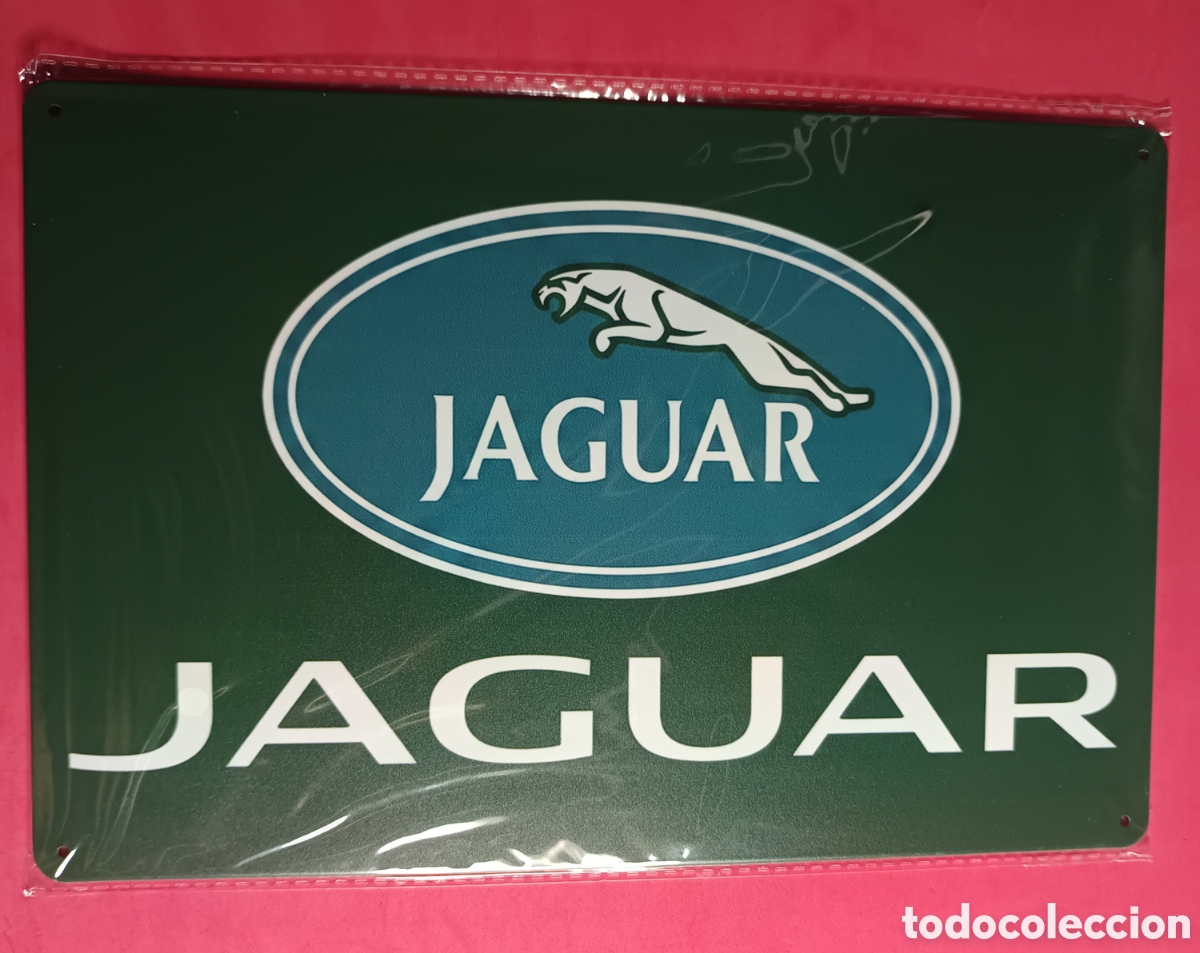 Nuevo: Cartel Met&aacute;lico Jaguar