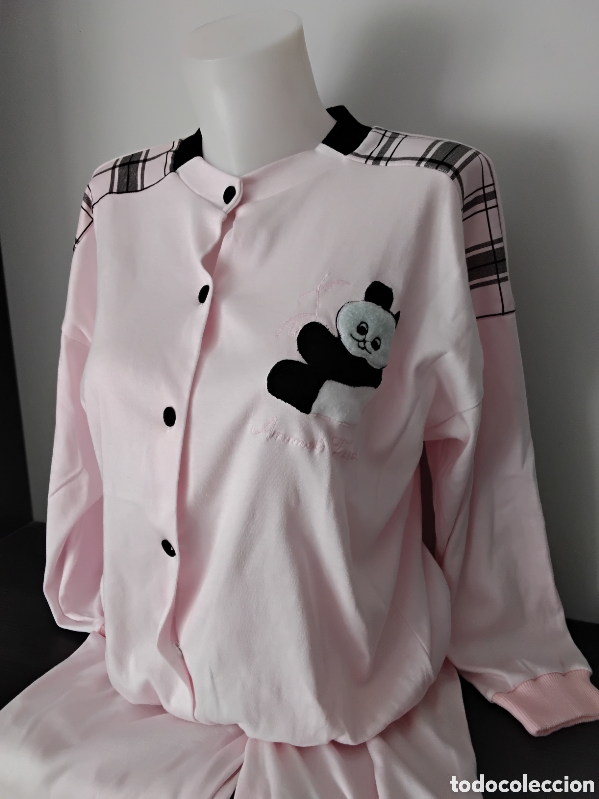 Nuevo: Pijama Mujer Dos Piezas Rosa Panda