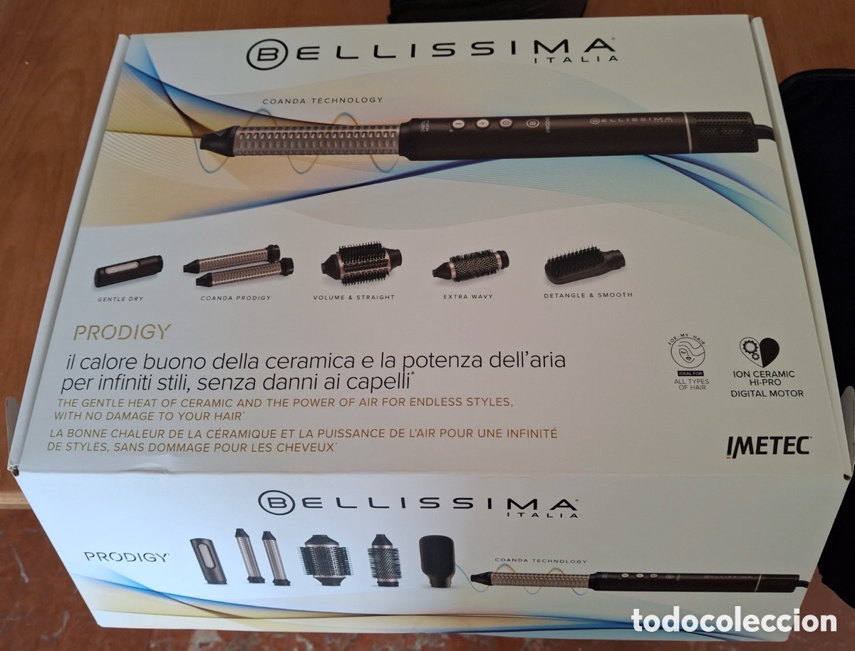 Nuevo: Kit secador y accesorios BELLISSIMA por estrenar