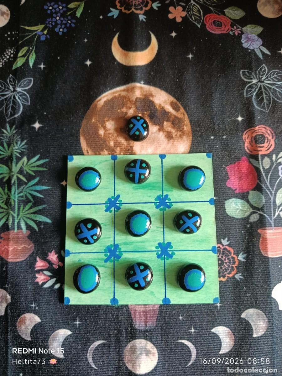 Nuevo: Juego Tres en Raya, azul y verde - Foto 2