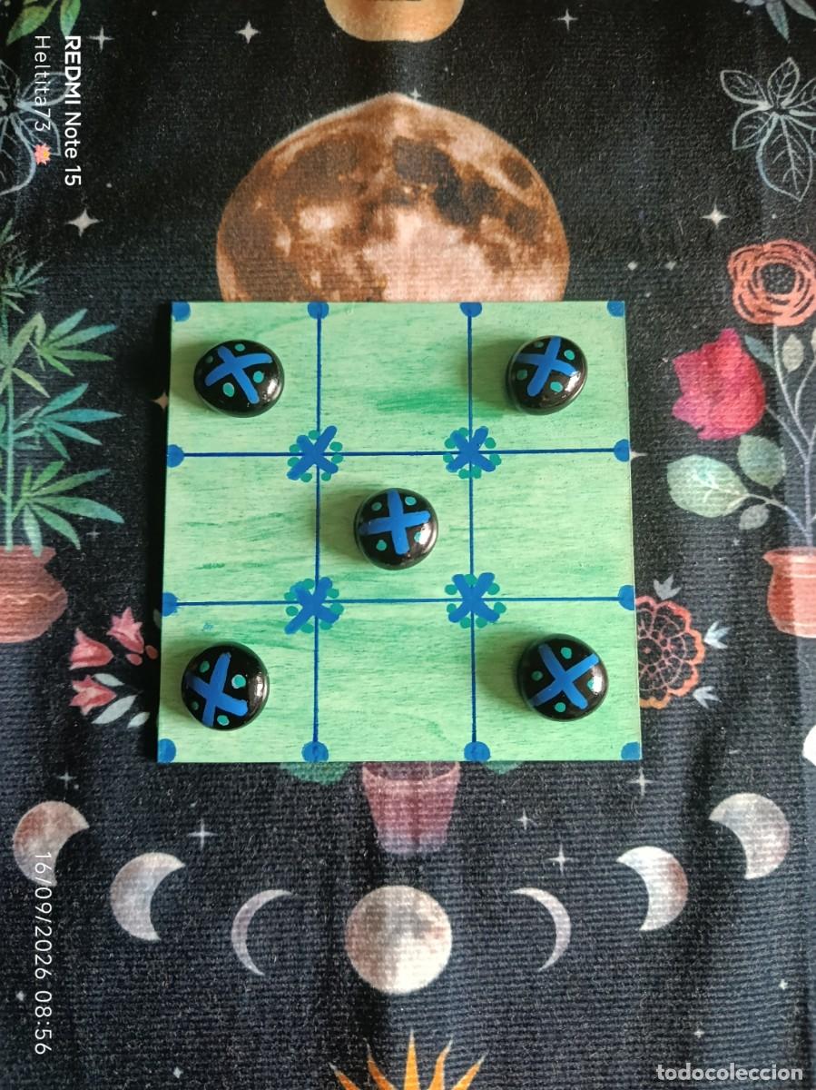 Nuevo: Juego Tres en Raya, azul y verde - Foto 3