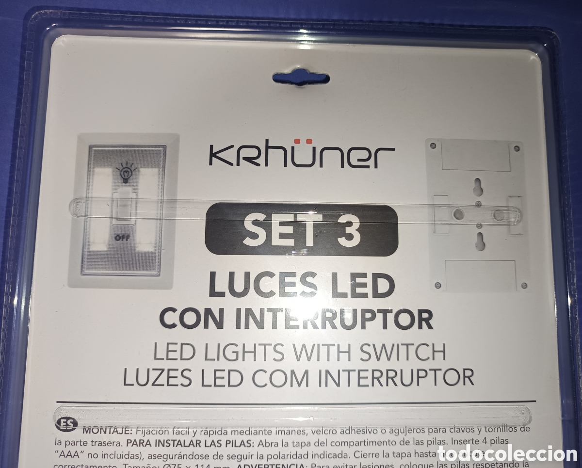Nuevo: Set 3 interruptores con luces LED - Foto 3