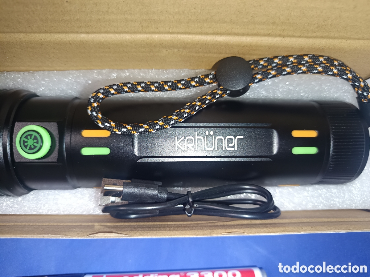 Nuevo: Linterna LED Recargable Krhuner - Foto 2