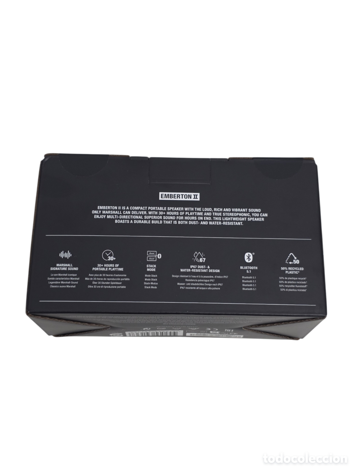 Nuevo: Altavoz Marshall Emberton II Bluetooth Negro - Foto 8