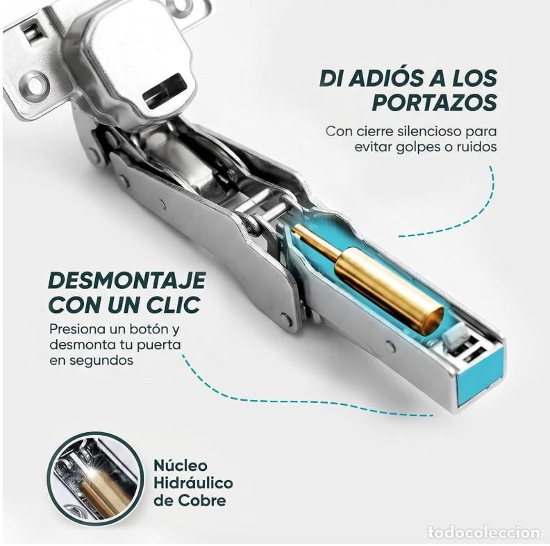 Nuevo: PACK DOS BISAGRAS 165 GRADOS / 35 MM - NUEVAS - Foto 1