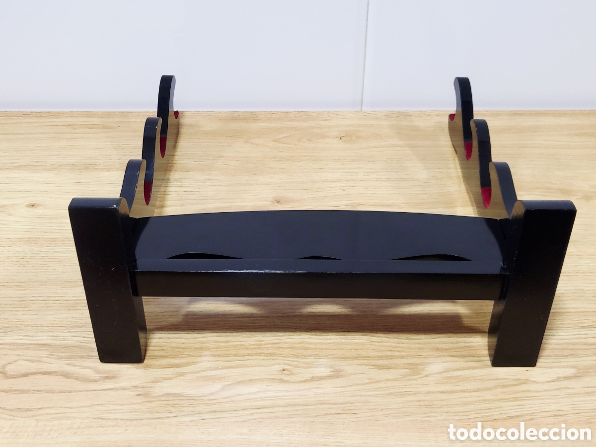 Nuevo: Soporte para tres katanas en madera a estrenar - Foto 7