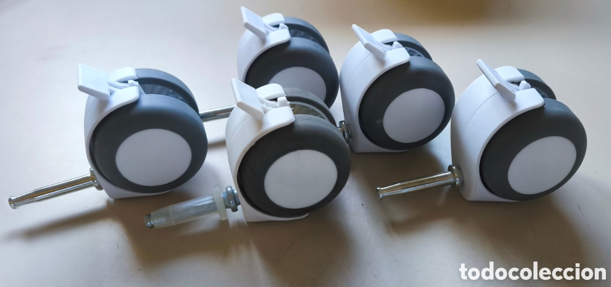 Novo: Set 5 ruedas silla oficina IKEA (a estrenar)
