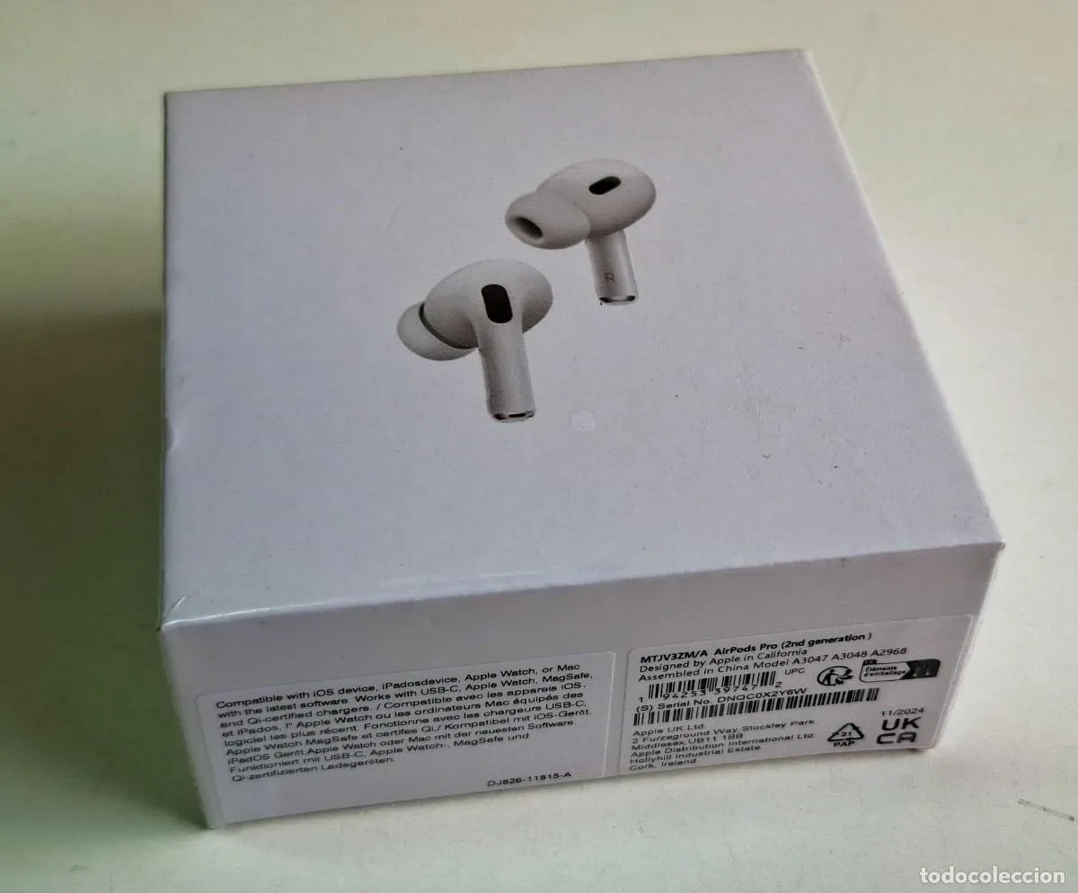 AURICULARES BLUETOOTH AIRPODS PRO (2nd Generation) BLANCO - NUEVOS EN CAJA SIN ABRIR