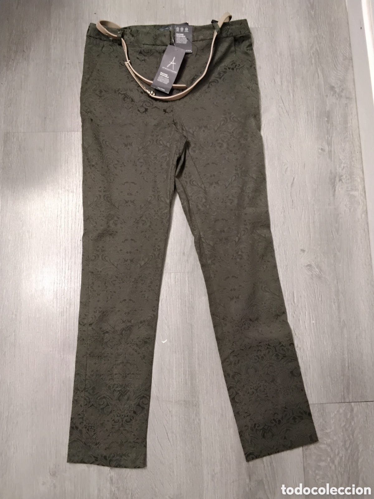 Nuevo: Pantal&oacute;n Vestir Estampado Brocado - Foto 3