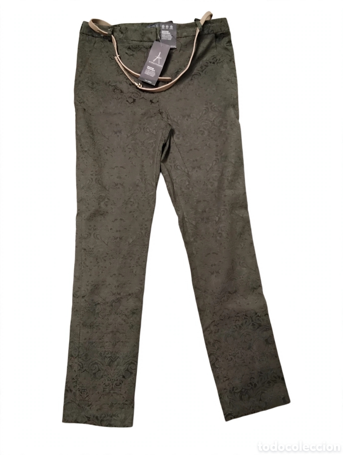 Nuevo: Pantal&oacute;n Vestir Estampado Brocado