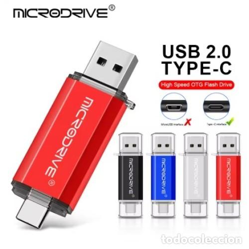 Nuevo: Pendrive Microdrive OTG 128GB 2.0 Tipo-C Nuevo