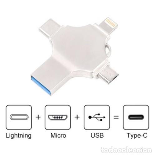Nuevo: Pendrive OTG 128GB 3.0 Multi-Puerto Nuevo
