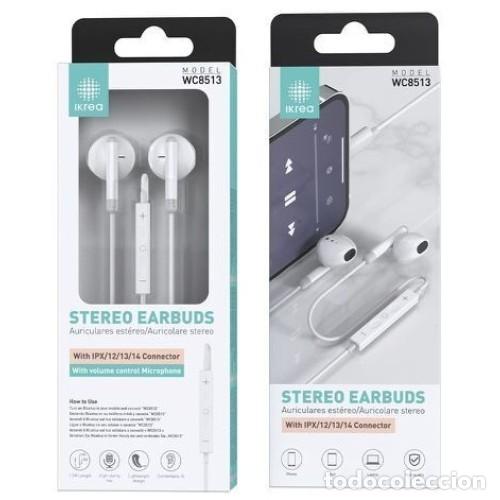 New: Auriculares WC8513 Stereo Cable Iphone Nuevo