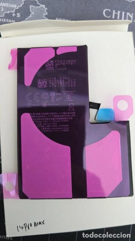 Nuevo: Bater&iacute;a Compatible iPhone 14 Pro Max 4323mAh Nueva - Foto 2