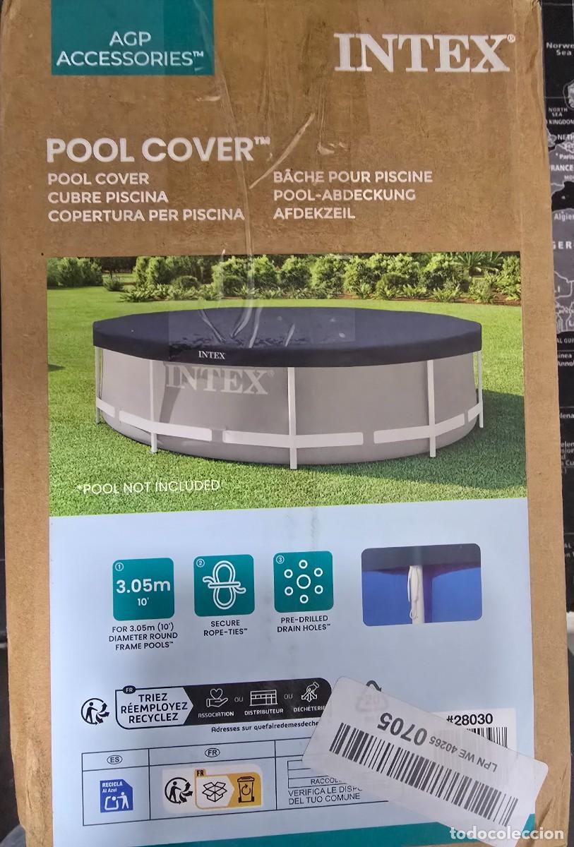 Nuevo: Intex 50966 Cobertor Piscina Metal/Prism Frame 305 cm Nuevo