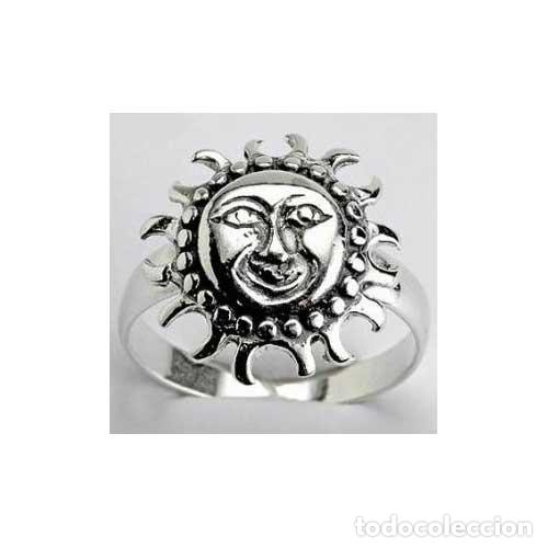 Nuevo: Anillo de Plata Sol Talla 13.5 (16.9 mm) (nuevo)
