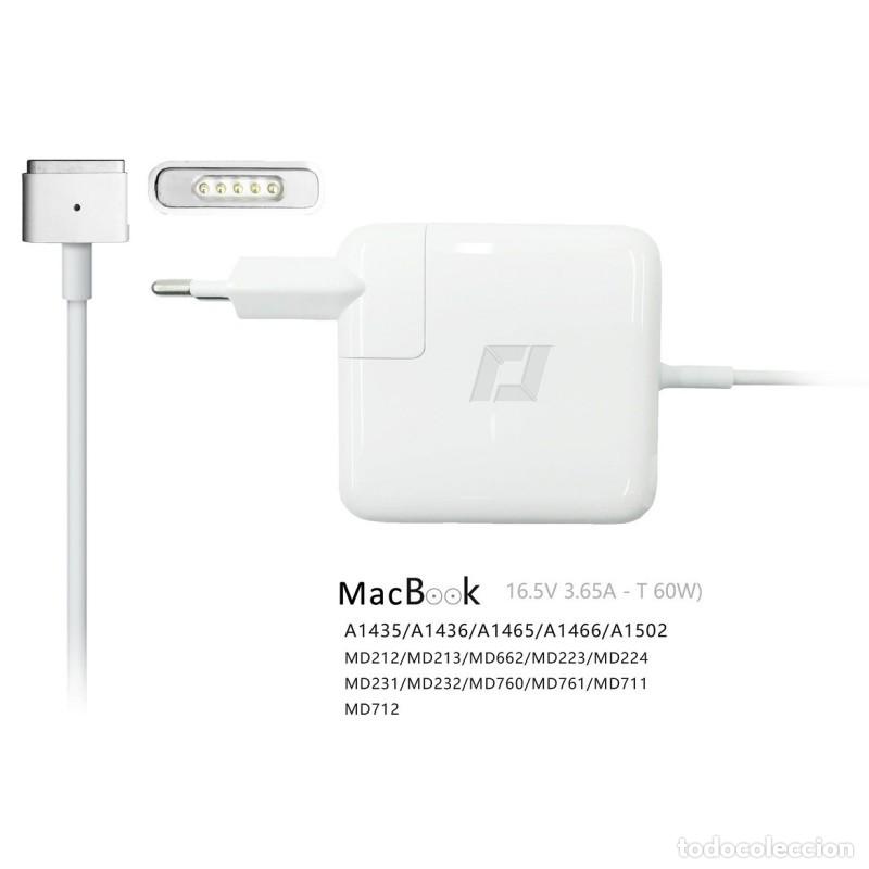 Nuevo: Cargador Macbook T-TIP Ancho 16.5V 3.65a 60W Nuevo