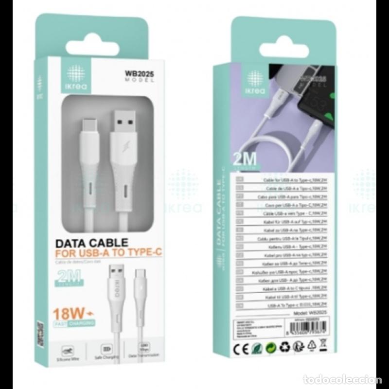 Nuevo: Cable Tipo-C WB2025 18w 2M Nuevo