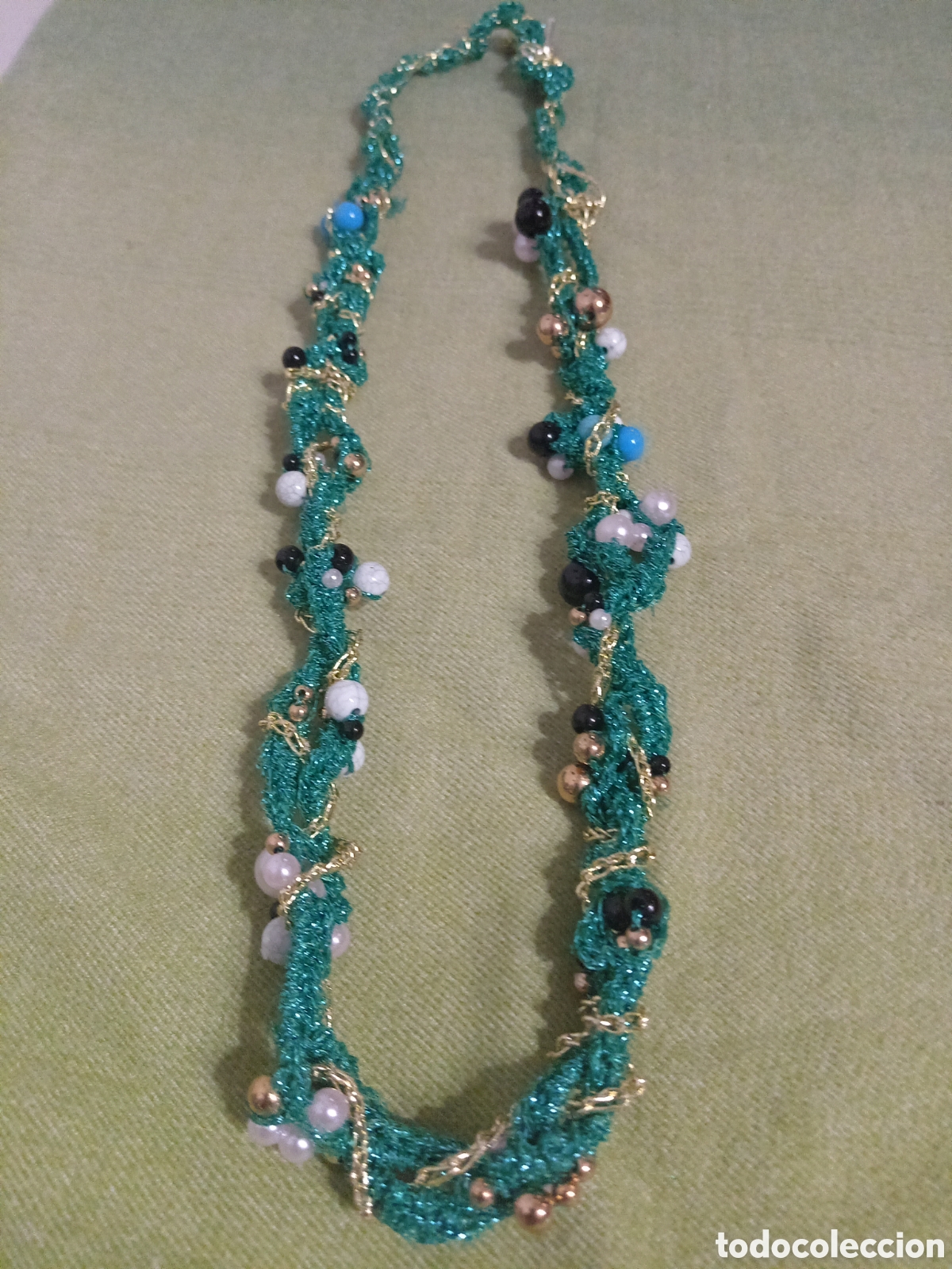 Nuevo: Collar de ganchillo para mujer