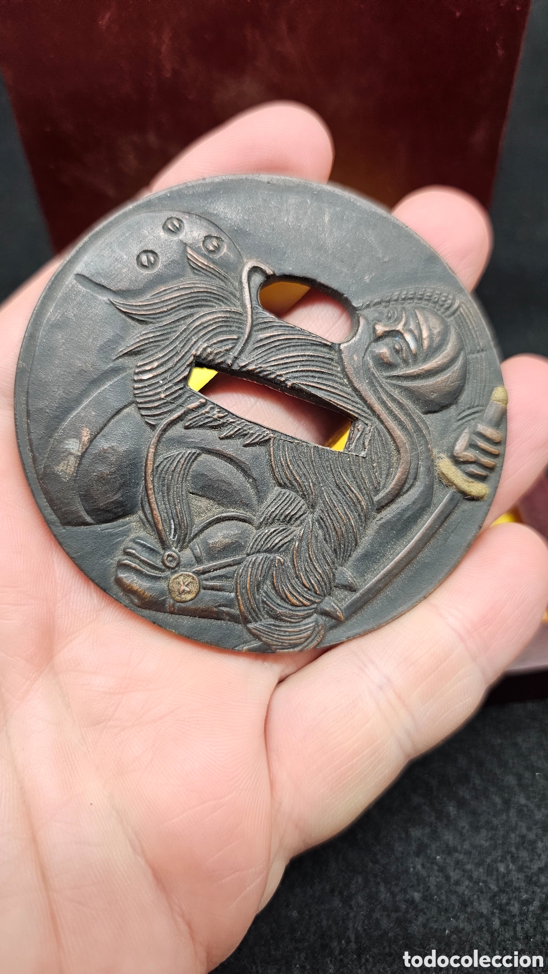 Nuevo: Tsuba (guarda de espada japonesa o katana) - Foto 2