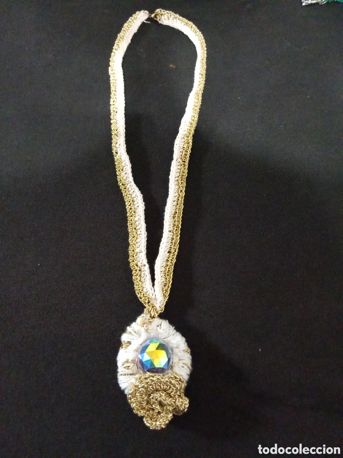 Nuevo: Collar de ganchillo para mujer