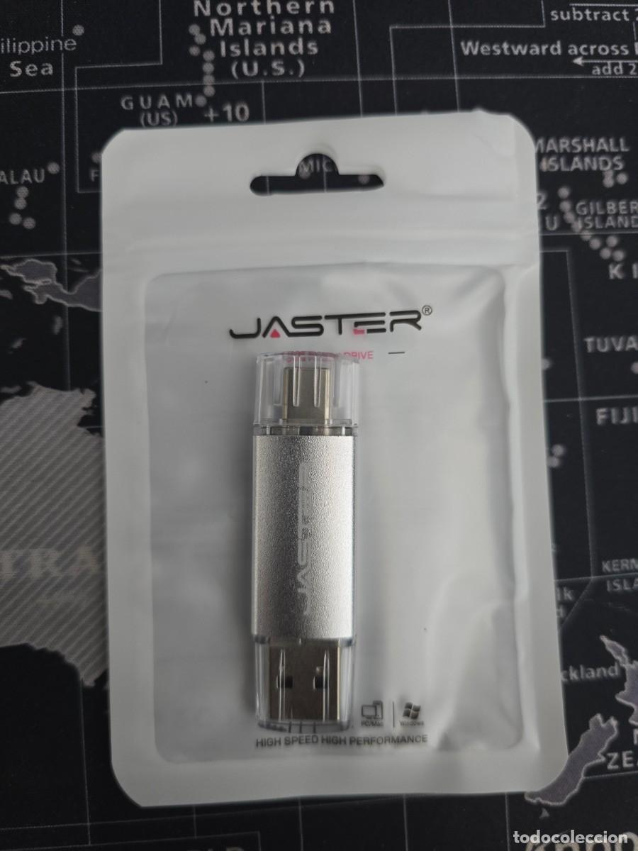 Nuevo: Pendrive Jasper OTG 128GB USB 2.0 USB-C Plata Nuevo