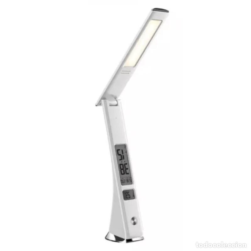 Nuevo: Lampara Escritorio Reloj+Termometro Modelo NF014 Nuevo