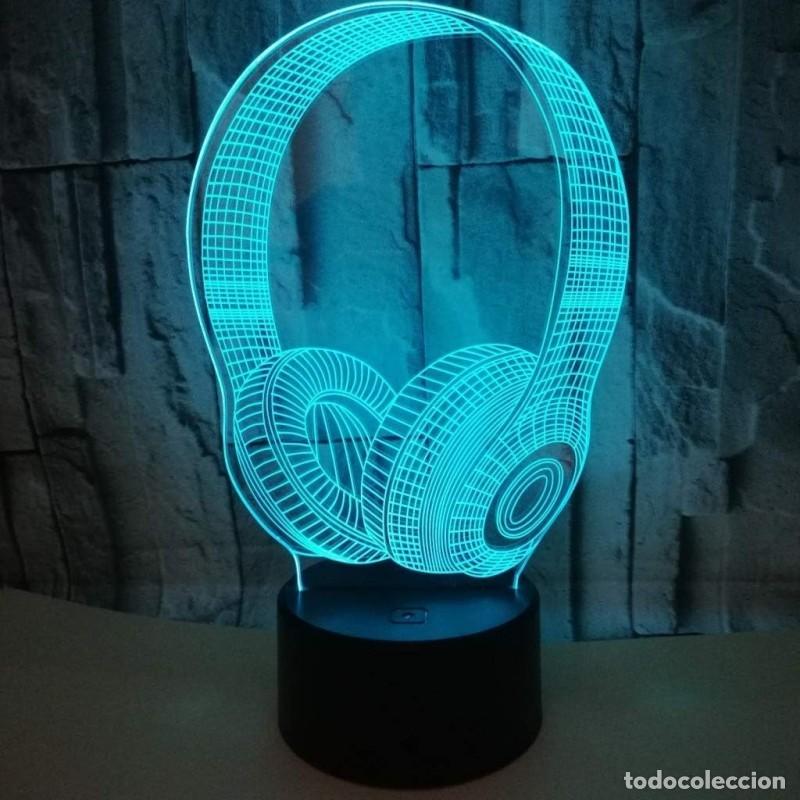 New: Lampara Nocturna 3D Auriculares AOKELI Nuevo
