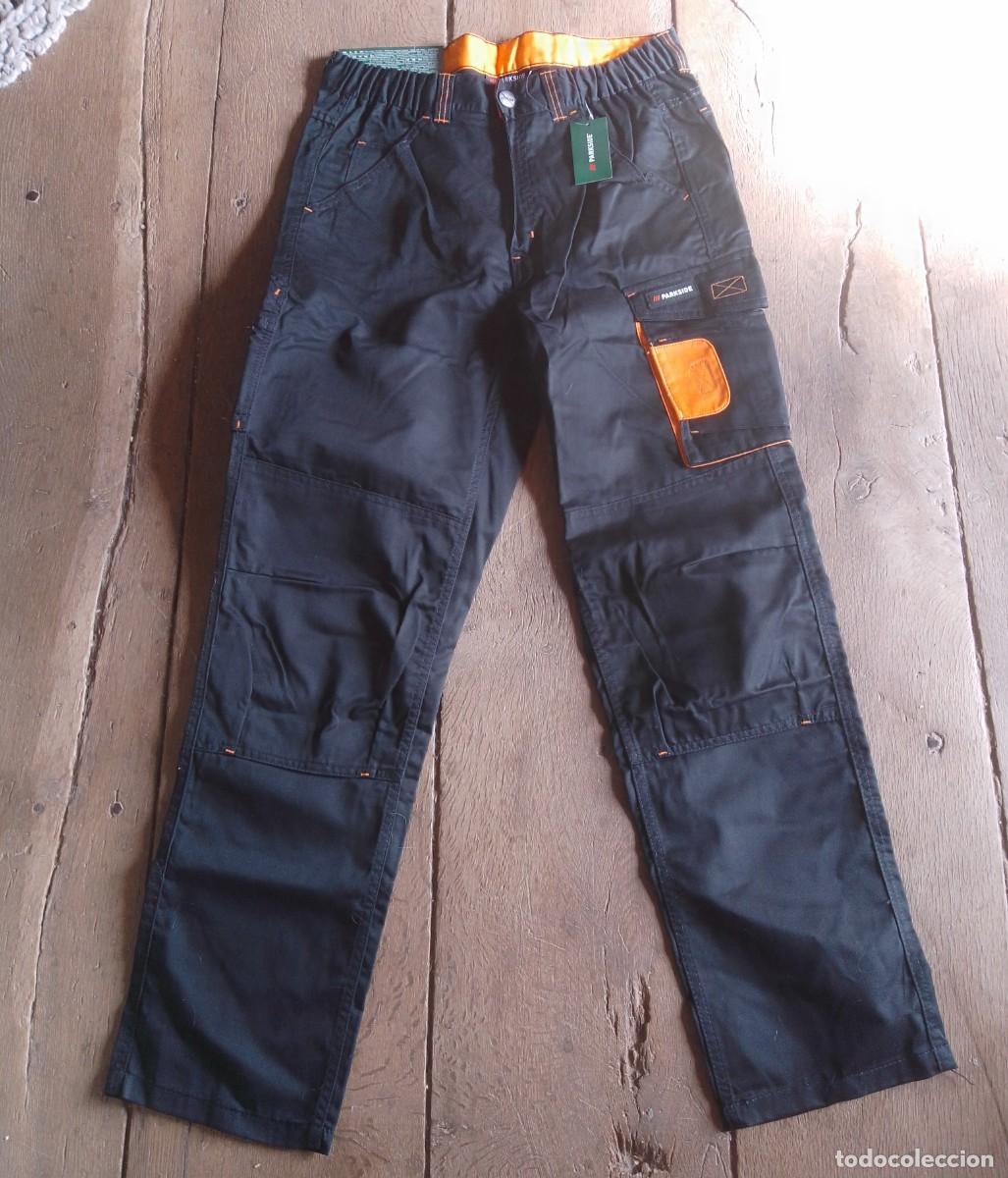 Nuevo: Pantalones de trabajo multi bolsillos. Parkside. Nuevos con etiqueta. Talla 42/L