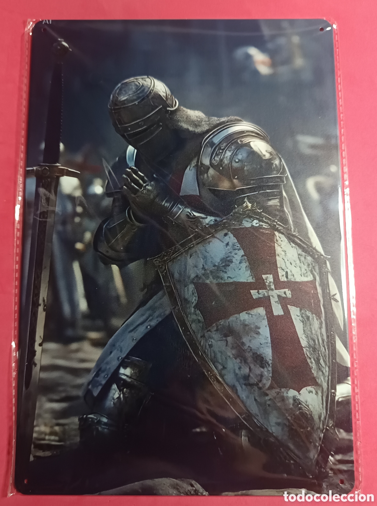 Nuevo: Cartel Met&aacute;lico Caballero Templario