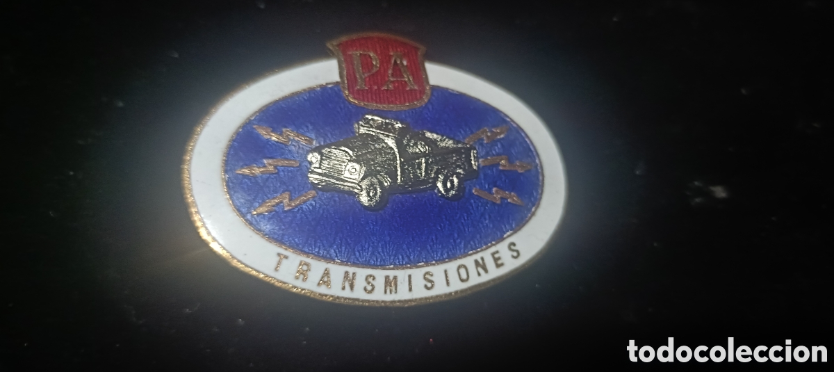 Nuevo: Antigua placa Polic&iacute;a Armada transmisiones