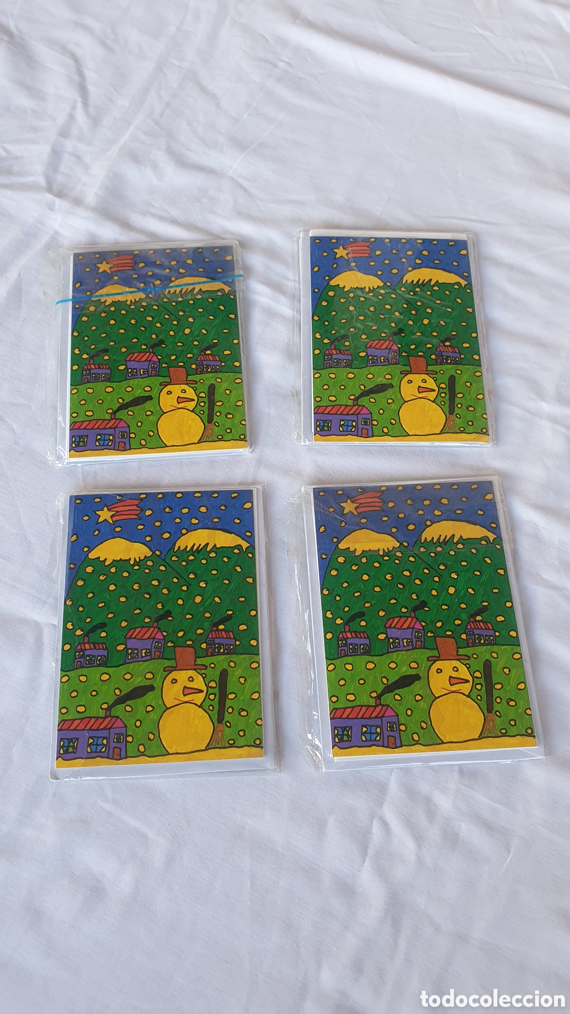 Nuevo: 4 paquetes de 5 Postales de Navidad con Sobre (Nuevas) - Foto 5