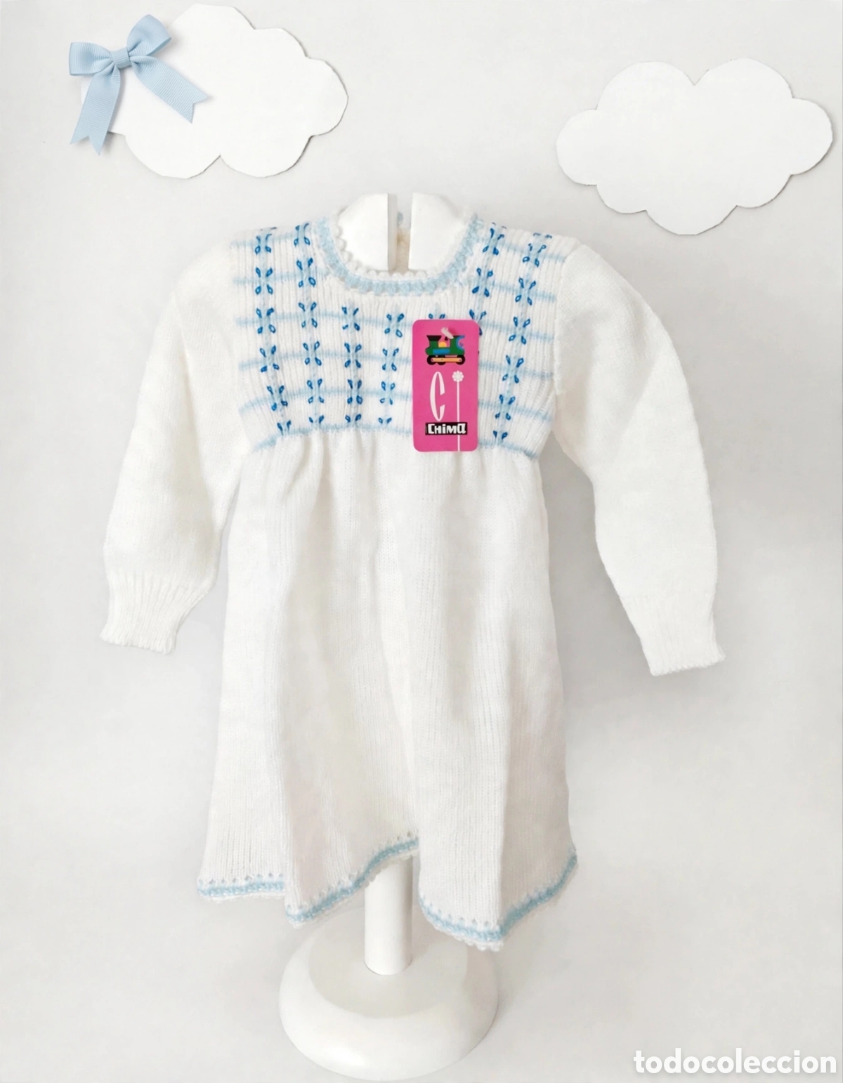 Nuevo: Vestido Punto Bebe Nuevo con etiqueta