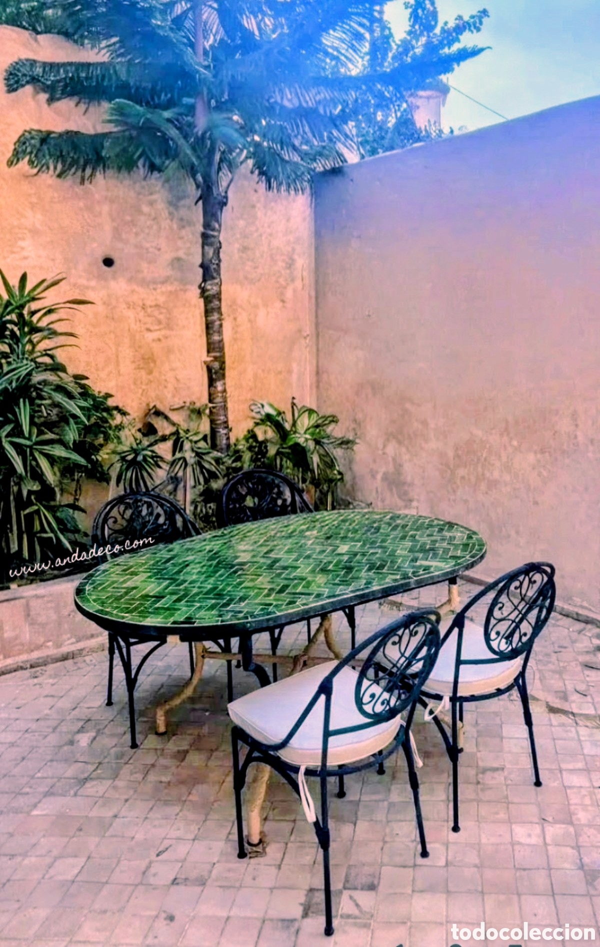 Nuevo: Mesa de mosaico artesanal - Foto 3
