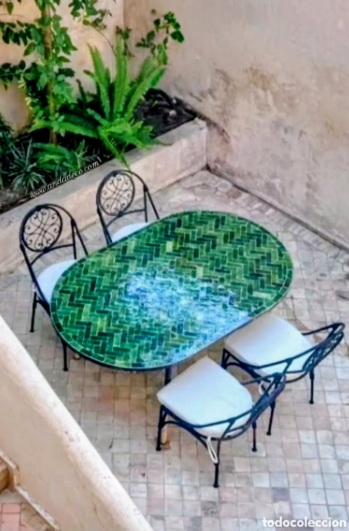 Nuevo: Mesa de mosaico artesanal - Foto 11