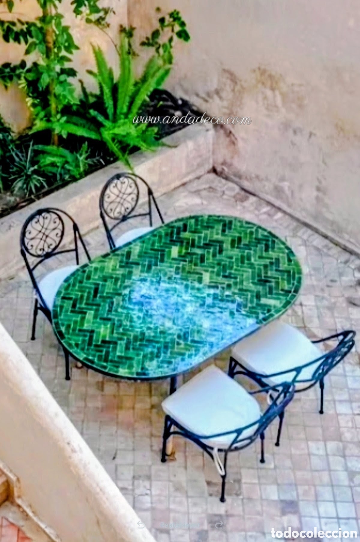 Nuevo: Mesa de mosaico artesanal - Foto 12