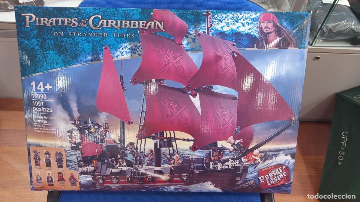 Nuevo: Maqueta Barco Piratas del Caribe Queen Anne's Revenge 1097 Piezas Nueva
